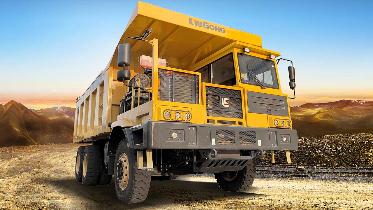 Xe tải mỏ LiuGong DW90A